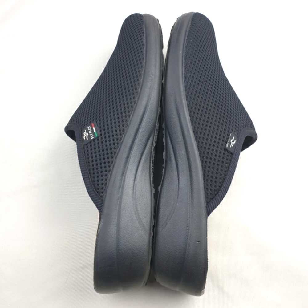 FlyFlot mesh mules antishock comfort slip-on wedge anatomical lightweight clogs